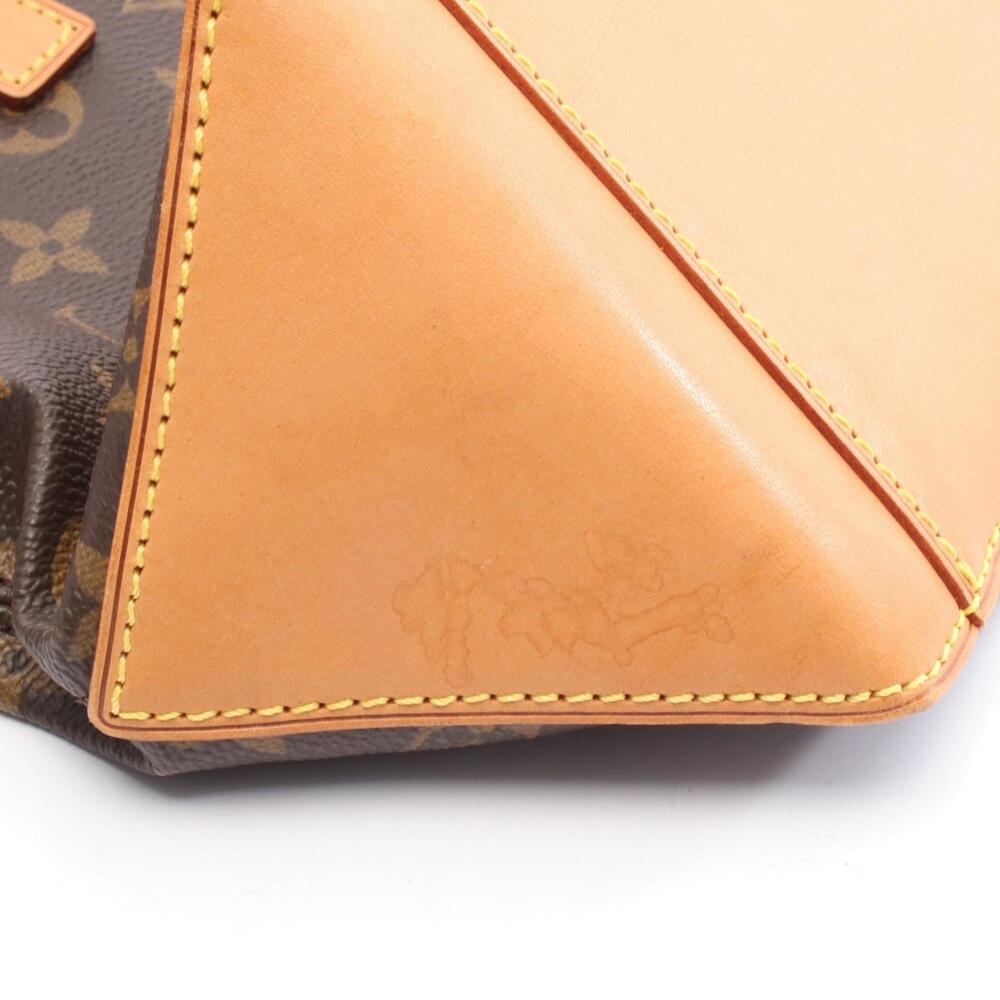 LOUIS VUITTON Brown Monogram Leather Piano Shoulder Bag - Picture 10 of 10